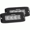 RIGID Industries SR-Q Series PRO Spot Diffused LED - Flush Mount - Pair - Black - 925513BLK