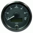 VDO SingleViu 80mm (3-1/8&quot;) Tachometer - 6,000 RPM - A2C3833010030