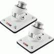 DS18 Hydro Universal Flat Mount - White - FLMBX/WH