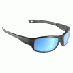 H2Optix Beachwalker Sunglasses Matt Gun Metal, Grey Blue Flash Mirror Lens Cat. 3 - AR Coating - H2036