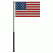 Mate Series Flag Pole - 36&quot; w/USA Flag - FP36USA