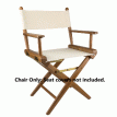 Whitecap Director&#39;s Chair w/o Seat Covers - Teak - 60040