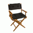 Whitecap Director&#39;s Chair w/Black Cushion - Teak - 61041