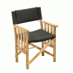 Whitecap Director&#39;s Chair II w/Black Cushion - Teak - 61051