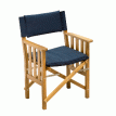 Whitecap Director&#39;s Chair II w/Navy Cushion - Teak - 61052