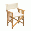 Whitecap Director&#39;s Chair II w/Cream Cushion - Teak - 61053