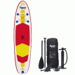 Aqua Leisure 10&#39; Inflatable Stand-Up Paddleboard Drop Stitch w/Oversized Backpack f/Board & Accessories - APR20925