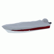 Carver Poly-Flex II Styled-to-Fit Boat Cover f/15.5&#39; V-Hull Side Console Fishing Boats - Grey - 72215F-10