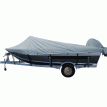 Poly-Flex II Styled-to-Fit Boat Cover f/15.5&#39; Aluminum Boats w/High Forward Mounted Windshield - Grey - 79015F-10