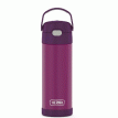 Thermos FUNtainer&reg; Stainless Steel Insulated Bottle w/Spout - 16oz - Red Violet - F41101RV6