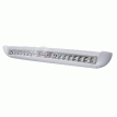 Lumitec Razor Light Bar - Flood - White Housing w/Inverted Logo Flush Mount - 101590