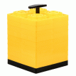 Camco FasTen Leveling Blocks w/T-Handle - 2x2 - Yellow *10-Pack - 44512
