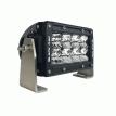 Black Oak Pro Series 3.0 Double Row 4&quot; LED Light Bar - Flood Optics - Black Housing - 4F-D5OS