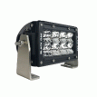Black Oak Pro Series 3.0 Double Row 4&quot; LED Light Bar - Spot Optics - Black Housing - 4S-D5OS