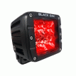 Black Oak 2&quot; Red LED Predator Hunting Pod Light - Flood Optics - Black Housing - Pro Series 3.0 - 2R-POD3OS