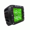 Black Oak 2&quot; Green LED Hog Hunting Pod Light - Flood Optics - Black Housing - Pro Series 3.0 - 2G-POD3OS