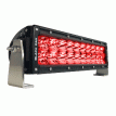 Black Oak 10&quot; Red LED Predator Hunting Light Bar - Combo Optics - Black Housing - Pro Series 3.0 - 10R-D3OS
