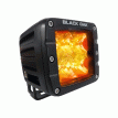 Black Oak 2&quot; Amber LED Pod Light - Flood Optics - Black Housing - Pro Series 3.0 - 2A-POD30S