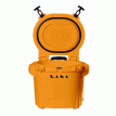 LAKA Coolers 30 Qt Cooler w/Telescoping Handle & Wheels - Orange - 1086