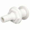 Attwood White Plastic Thru-Hull Fitting - 3/4&quot; Inner Diameter - 3873-3