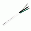 Pacer Round 3 Conductor Cable - 500&#39; - 16/3 AWG - Black, Green & White - WR16/3-500